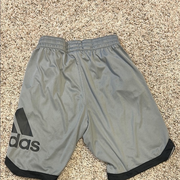 Adidas Gray Athletic Performance Shorts - Picture 3 of 4